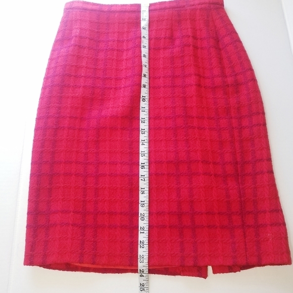 Escada |‎ Houndstooth Midi skirt, size 40 - Picture 5 of 8